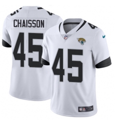 Youth Jacksonville Jaguars #45 K'Lavon Chaisson White Stitched NFL Vapor Untouchable Limited Jersey