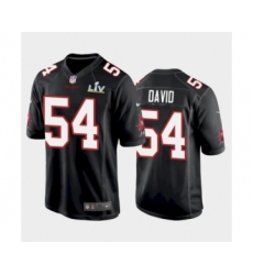 Men's Tampa Bay Buccaneers #54 Lavonte David Black Fashion Super Bowl LV Jersey
