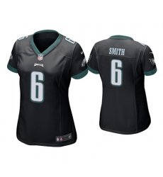 Women's Philadelphia Eagles #6 DeVonta Smith Black Vapor Untouchable Limited Stitched Football Jersey(Run Small)