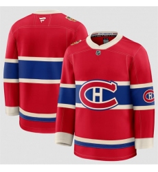 Men's Montreal Canadiens Blank Red 2026 Heritage Classic Premium Stitched Jersey
