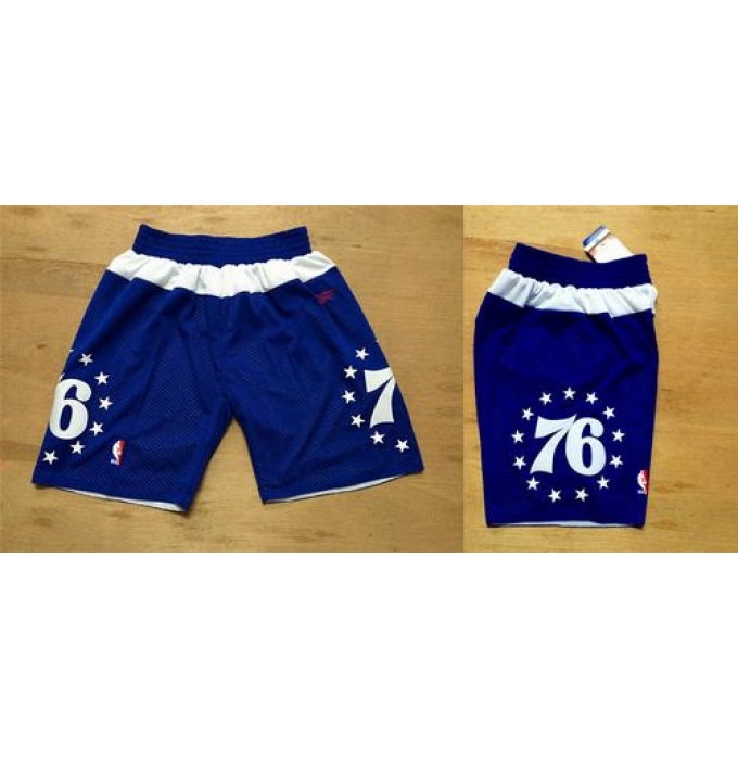 Philadelphia 76ers Dark Blue NBA Shorts