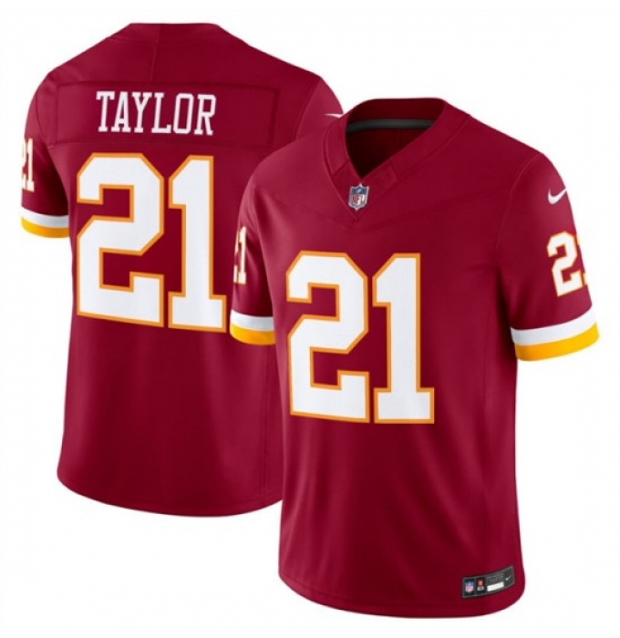 Men's Washington Commanders #21 Sean Taylor Burgundy 2026 F.U.S.E. Vapor Limited Stitched Football Jersey