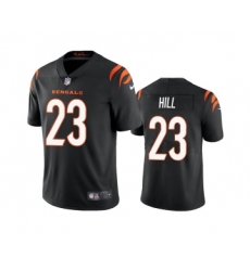 Men's Cincinnati Bengals #23 Daxton Hill Black Vapor Untouchable Limited Stitched Jersey