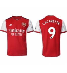 Men 2021-2022 Club Arsenal home aaa version red 9 Soccer Jersey