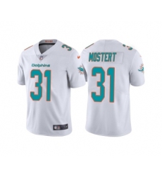 Men's Miami Dolphins #31 Raheem Mostert White Vapor Untouchable Limited Stitched Football Jersey