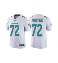 Men's Miami Dolphins #72 Terron Armstead White Vapor Untouchable Limited Stitched Football Jersey