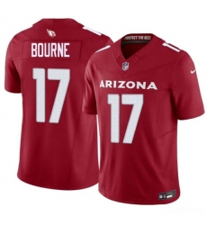 Men's Arizona Cardinals #17 Kendrick Bourne Red 2026 F.U.S.E. Vapor Untouchable Limited Football Stitched Jersey