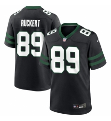 Men's New York Jets #89 Jeremy Ruckert Black 2026 Draft F U S E Vapor Untouchable Limited Stitched Jersey