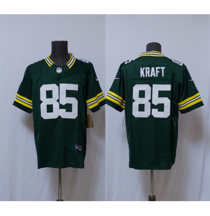 Men's Green Bay Packers #85 Tucker Kraft Green Vapor 2025 F.U.S.E. Limited Football Stitched Jersey