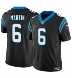 Men's Carolina Panthers #6 Sam Martin Black 2025 F.U.S.E. Vapor Limited Football Stitched Jersey