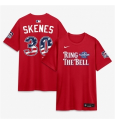Men's National League #30 Paul Skenes Red 2026 All-Star Game Name & Number T-Shirt