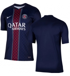 Men's Nike Paris Saint-Germain Navy Blue Home 2025-2026 Shirt