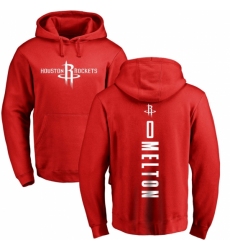 NBA Nike Houston Rockets #0 De'Anthony Melton Red Backer Pullover Hoodie