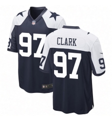 Mens Dallas Cowboys #97 Kenny Clark Nike Navy Alternate Vapor F.U.S.E. Limited Jersey