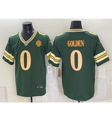 Men's Green Bay Packers #0 Matthew Golden Dark Green 2026 Rivalries Collection Limited Football Stitched Game Jersey