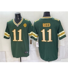Men's Green Bay Packers #11 Jayden Reed Dark Green 2026 Rivalries Collection Limited Football Stitched Jersey