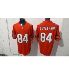 Men's Chicago Bears #84 Colston Loveland Orange 2026 F.U.S.E. Vapor Untouchable Limited Football Stitched Jersey