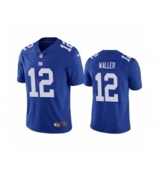 Men's New York Giants #12 Darren Waller Blue Vapor Untouchable Limited Stitched Jersey