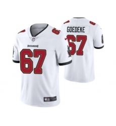 Men's Tampa Bay Buccaneers #67 Luke Goedeke White Vapor Untouchable Limited Stitched Jersey