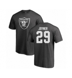 Football Oakland Raiders #29 Lamarcus Joyner Ash One Color T-Shirt