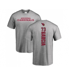Football Arizona Cardinals #73 Max Garcia Ash Backer T-Shirt