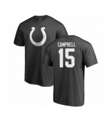 Football Indianapolis Colts #15 Parris Campbell Ash One Color T-Shirt