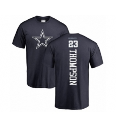 Football Dallas Cowboys #23 Darian Thompson Navy Blue Backer T-Shirt