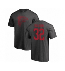 Football Atlanta Falcons #32 Qadree Ollison Ash One Color T-Shirt