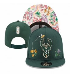 NBA Milwaukee Bucks Stitched Snapback Hats 2025.2-01
