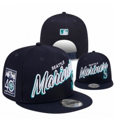 MLB Seattle Mariners Snapback Hats 25-1
