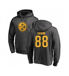 Football Pittsburgh Steelers #88 Lynn Swann Ash One Color Pullover Hoodie