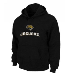 NFL Men's Nike Jacksonville Jaguars Authentic Logo Pullover Hoodie - Black