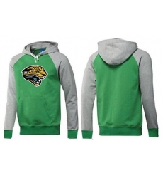 NFL Men's Nike Jacksonville Jaguars Logo Pullover Hoodie - Green/Grey