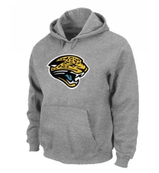 NFL Men's Nike Jacksonville Jaguars Logo Pullover Hoodie - Grey
