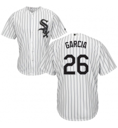 Youth Majestic Chicago White Sox #26 Avisail Garcia Authentic White Home Cool Base MLB Jersey