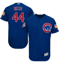 Men's Majestic Chicago Cubs #44 Anthony Rizzo Royal Blue Alternate Flex Base Authentic Collection MLB Jersey