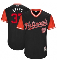 Men's Majestic Washington Nationals #37 Stephen Strasburg 