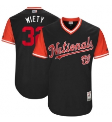 Men's Majestic Washington Nationals #32 Matt Wieters 