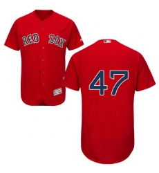 Men's Majestic Boston Red Sox #47 Tyler Thornburg Red Flexbase Authentic Collection MLB Jersey