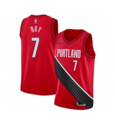 Youth Portland Trail Blazers #7 Brandon Roy Swingman Red Finished Basketball Jersey - Statement Edition