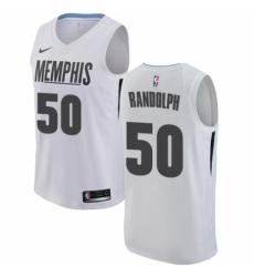 Men's Nike Memphis Grizzlies #50 Zach Randolph Authentic White NBA Jersey - City Edition
