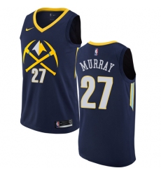 Youth Nike Denver Nuggets #27 Jamal Murray Swingman Navy Blue NBA Jersey - City Edition