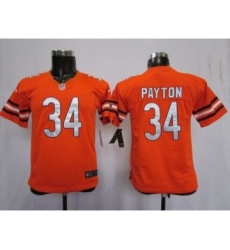 Nike Chicago Bears #34 Walter Payton Orange Toddlers Jersey