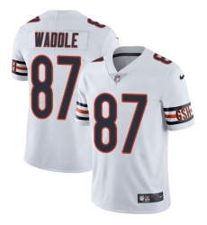 Youth Nike Chicago Bears #87 Tom Waddle White Vapor Untouchable Limited Player NFL Jersey