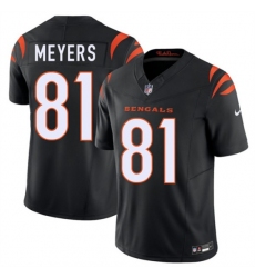 Men's Cincinnati Bengals #81 Dohnte Meyers Black 2026 F.U.S.E. Vapor Untouchable Limited Football Stitched Jersey