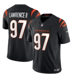 Men's Cincinnati Bengals #97 Dexter Lawrence II Black 2026 F.U.S.E. Vapor Untouchable Limited Football Stitched Jersey