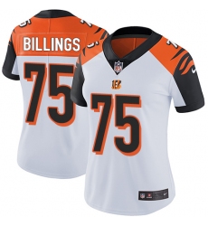 Women's Nike Cincinnati Bengals #75 Andrew Billings Vapor Untouchable Limited White NFL Jersey