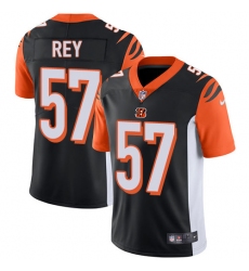 Men's Nike Cincinnati Bengals #57 Vincent Rey Vapor Untouchable Limited Black Team Color NFL Jersey