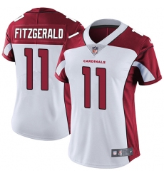 Women's Nike Arizona Cardinals #11 Larry Fitzgerald White Vapor Untouchable Limited Player NFL Jersey