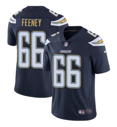 Youth Nike Los Angeles Chargers #66 Dan Feeney Navy Blue Team Color Vapor Untouchable Limited Player NFL Jersey